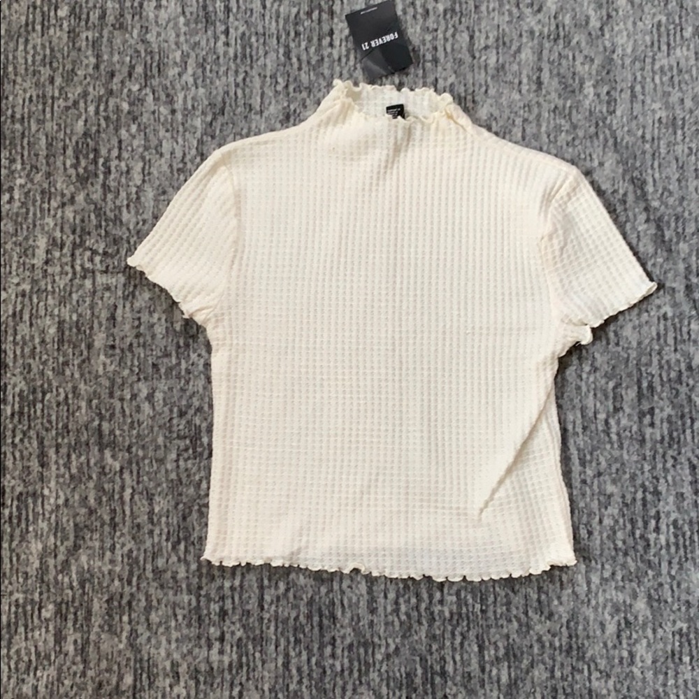 White forever 21 shirt